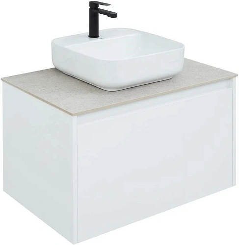 Тумба под раковину Aquanet Nova Lite 75 белый (1 ящик) 00242275 Тумба под раковину Aquanet Nova Lite 75 белый (1 ящик) 00242275