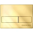 Клавиша смыва BERGES NOVUM L9 золото глянец 040019 Клавиша смыва BERGES NOVUM L9 золото глянец 040019