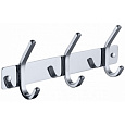 Крючок Kaiser H0043 с 3-мя крючками Chrome нержавеющая сталь Крючок Kaiser H0043 с 3-мя крючками Chrome нержавеющая сталь