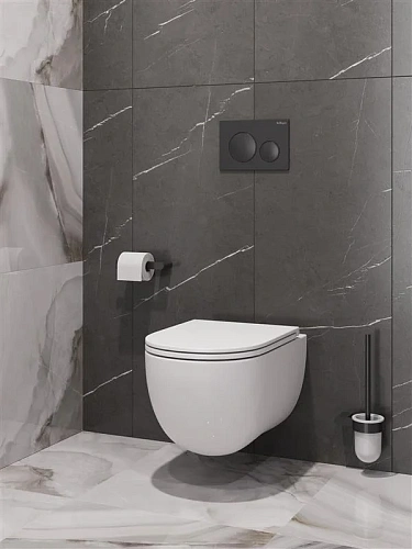 Унитаз подвесной BelBagno ETNA BB008CH-TOR/SC безободковый с сиденьем и смывом TORNADO Унитаз подвесной BelBagno ETNA BB008CH-TOR/SC безободковый с сиденьем и смывом TORNADO