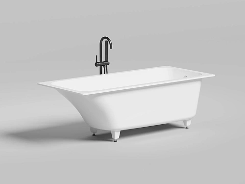 Ванна из искусственного камня Salini ORLANDA 170х75 покраска по RAL полностью 102027MF S-Stone Ванна из искусственного камня Salini ORLANDA 170х75 покраска по RAL полностью 102027MF S-Stone