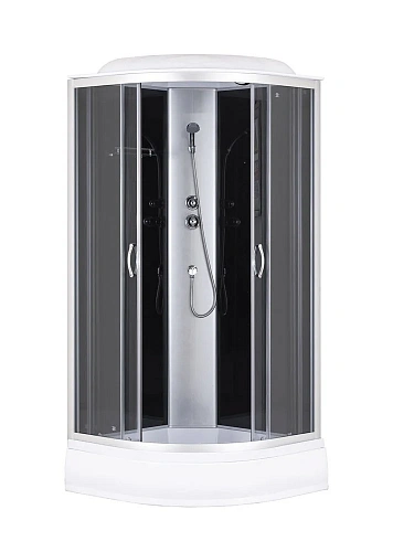 Душевая кабина Taliente 90x90x215см, четверть круга, тонированное стекло TA-9091G Душевая кабина Taliente 90x90x215см, четверть круга, тонированное стекло TA-9091G