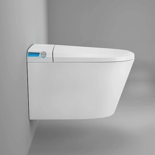 Унитаз подвесной Grossman Smart GR-5702 (590х380х380) белый с сиденьем Унитаз подвесной Grossman Smart GR-5702 (590х380х380) белый с сиденьем