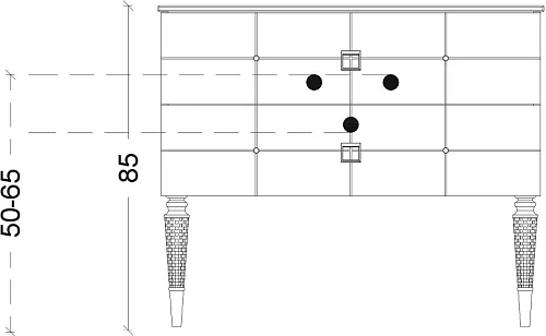 Тумба под раковину Armadi Art Piazza 80 841-080-WCR белая + хром Тумба под раковину Armadi Art Piazza 80 841-080-WCR белая + хром