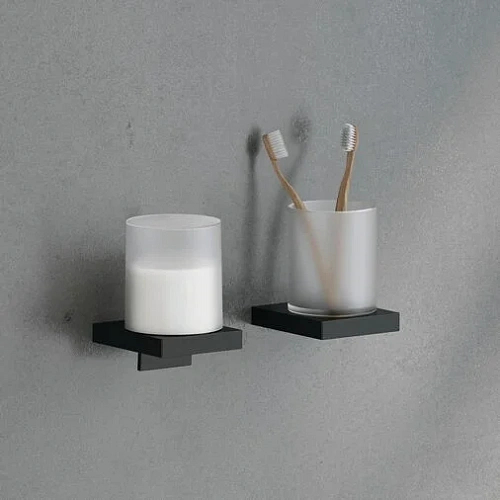 Стакан Kludi VELA C 3197539 черный матовый Стакан Kludi VELA C 3197539 черный матовый