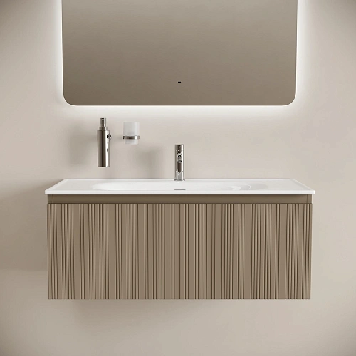 Шкаф-пенал SANCOS Code PCD35GP 350х350х1650 мм серая платина, подвесной Шкаф-пенал SANCOS Code PCD35GP 350х350х1650 мм серая платина, подвесной