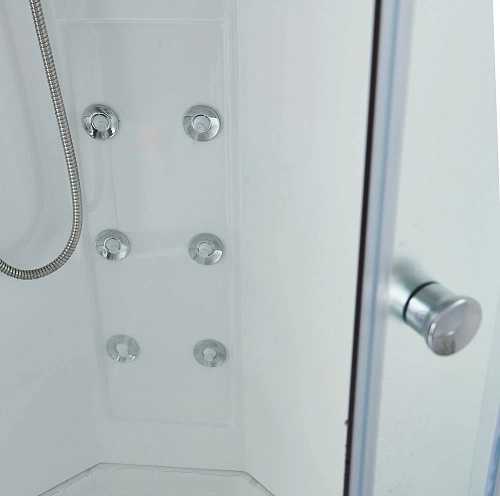 Душевая кабина Timo Standart Т-5502 R Г/М 120x85x220, хромотерапия, турецкая баня хамам, стульчик прозрачный Душевая кабина Timo Standart Т-5502 R Г/М 120x85x220, хромотерапия, турецкая баня хамам, стульчик прозрачный