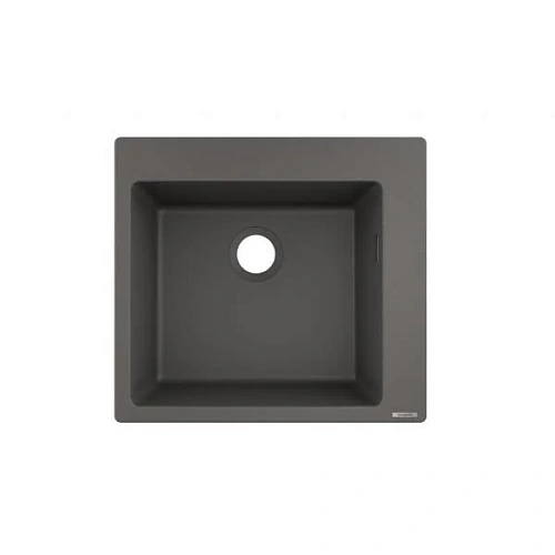 Кухонная мойка Hansgrohe 450 S510-F450 43312290, серый камень встраиваемая Кухонная мойка Hansgrohe 450 S510-F450 43312290, серый камень встраиваемая