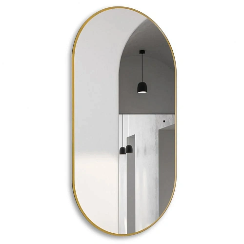 Зеркало ABBER Kontur AG6304SCG с подсветкой, бесконтактный выключатель, диммер, золото Зеркало ABBER Kontur AG6304SCG с подсветкой, бесконтактный выключатель, диммер, золото