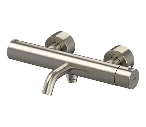 Смеситель для ванны Remer X Style INOX SSXT05 термостатический, нержавеющая сталь Смеситель для ванны Remer X Style INOX SSXT05 термостатический, нержавеющая сталь