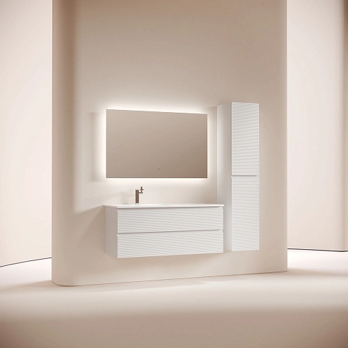 Тумба под раковину SANCOS Folk FL120LW левая 1195х445х500 Bianco подвесная Тумба под раковину SANCOS Folk FL120LW левая 1195х445х500 Bianco подвесная