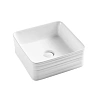 Раковина Point Омега 40, PN43903 накладная, квадратная