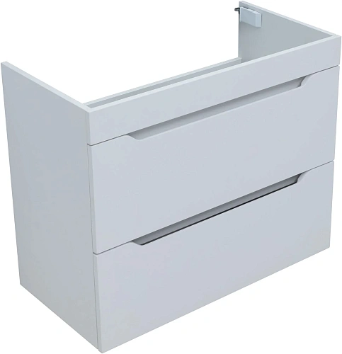 Тумба под раковину Aquanet Практика 80 00347965 белый глянец Тумба под раковину Aquanet Практика 80 00347965 белый глянец