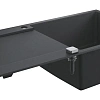 Кухонная мойка GROHE K500 с одной чашей, 1000 x 500 мм, черный гранит (31645AP0) Кухонная мойка GROHE K500 с одной чашей, 1000 x 500 мм, черный гранит (31645AP0)