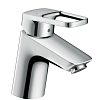 Картинка анонса товара «смеситель для раковины hansgrohe logis loop со сливным гарнитуром, хром 71150000»