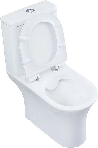 Чаша напольного унитаза Aquanet Rimless Roll 2-C CL-12289 с сиденьем Чаша напольного унитаза Aquanet Rimless Roll 2-C CL-12289 с сиденьем