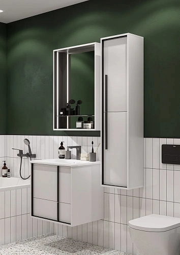 Тумба под раковину Aquaton Ривьера 60 белый матовый 1A238801RVX20 Тумба под раковину Aquaton Ривьера 60 белый матовый 1A238801RVX20