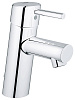 Картинка анонса товара «смеситель для раковины grohe concetto с цепочкой с ограничением расхода воды, хром (3220610e)»