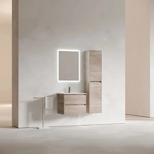 Тумба под раковину Sancos Libra LB60EG 590х450х500 дуб галифакс натуральный, подвесная Тумба под раковину Sancos Libra LB60EG 590х450х500 дуб галифакс натуральный, подвесная