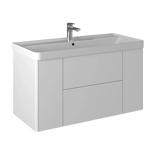 Тумба под раковину BRIZ 100 см 248 03-20100-20 00 БЕЛ (под раковину BEAUTY) Тумба под раковину BRIZ 100 см 248 03-20100-20 00 БЕЛ (под раковину BEAUTY)