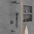 Душевая система Vincea VSFW-4311GM встраиваемая, 3 режима, вороненая сталь Душевая система Vincea VSFW-4311GM встраиваемая, 3 режима, вороненая сталь