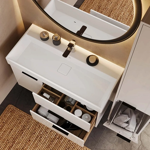 Тумба под раковину BRIZ Сохо т120-100 под раковину Виллис 244 03-20100-17 00 БЕЛ белый Тумба под раковину BRIZ Сохо т120-100 под раковину Виллис 244 03-20100-17 00 БЕЛ белый