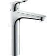 Смеситель для раковины Hansgrohe CoolStart 190, Eco картридж, со сливным клапаном Push-Open 31658000 Смеситель для раковины Hansgrohe CoolStart 190, Eco картридж, со сливным клапаном Push-Open 31658000