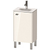 Картинка анонса товара «тумба под раковину duravit brioso br4508r1022 напольная 44 см белый глянцевый»