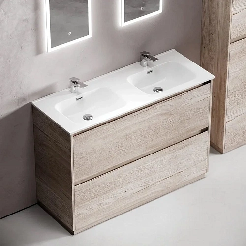 Тумба под раковину Sancos Libra Floor LB120F-2EG напольная, 1190х450х840 дуб галифакс натуральный Тумба под раковину Sancos Libra Floor LB120F-2EG напольная, 1190х450х840 дуб галифакс натуральный