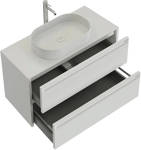 Тумба под раковину Allen Brau Fantasy 100 1.11003.WM 2.0 белый матовый Тумба под раковину Allen Brau Fantasy 100 1.11003.WM 2.0 белый матовый