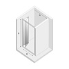 Душевая дверь NEW TRENDY ALTA 80x195 D-0087A (хром) Душевая дверь NEW TRENDY ALTA 80x195 D-0087A (хром)