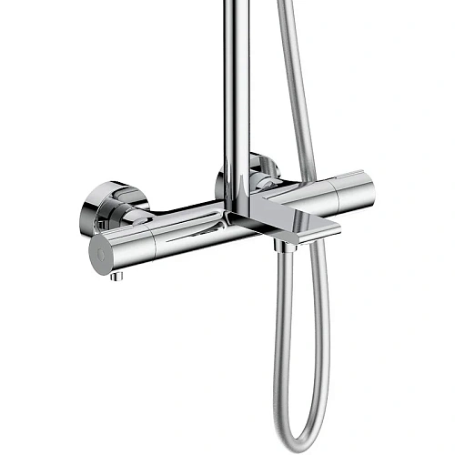 Душевая система Kaiser Serio 05382 с термостатом хром Душевая система Kaiser Serio 05382 с термостатом хром