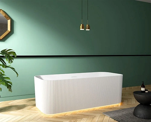 Ванна отдельностоящая ABBER AB9363-1.7 170x75 универсальная, белая акриловая Ванна отдельностоящая ABBER AB9363-1.7 170x75 универсальная, белая акриловая