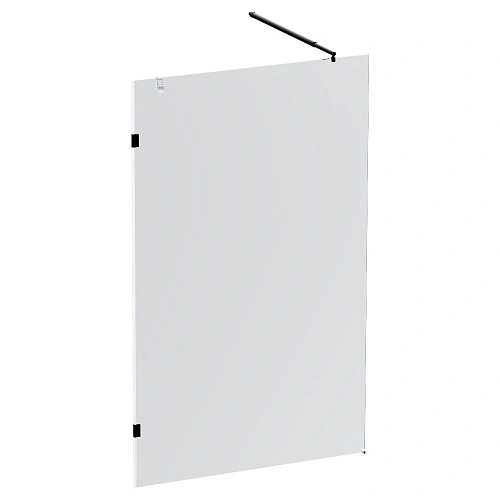 Душевая перегородка AM.PM X-Joy W94WI-120-F1-BTE 120x195, стекло прозрачное 6 мм с покрытием, профиль черный Душевая перегородка AM.PM X-Joy W94WI-120-F1-BTE 120x195, стекло прозрачное 6 мм с покрытием, профиль черный