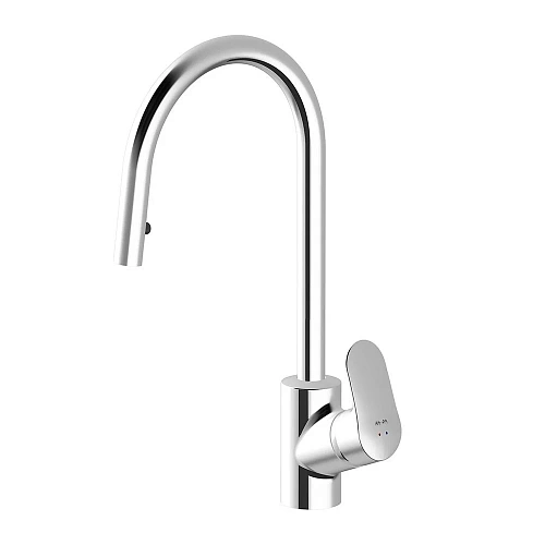 Смеситель для кухни AM.PM Like F8012000 с вытяжным изливом, хром Смеситель для кухни AM.PM Like F8012000 с вытяжным изливом, хром