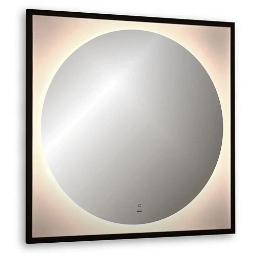 Зеркало ABBER See AG6117SCRB с подсветкой, бесконтактный выключатель, диммер, черный Зеркало ABBER See AG6117SCRB с подсветкой, бесконтактный выключатель, диммер, черный