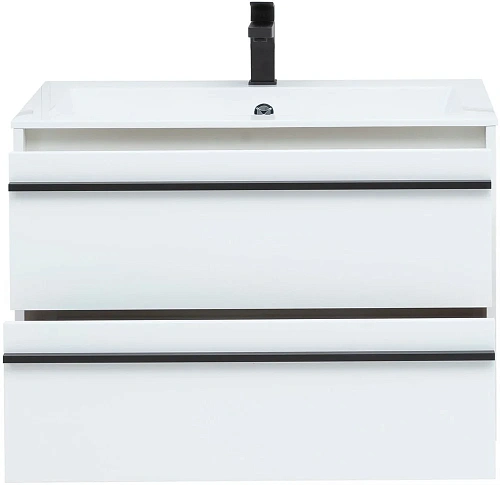 Тумба под раковину Aquanet Lino 80 белый матовый 00253903 Тумба под раковину Aquanet Lino 80 белый матовый 00253903