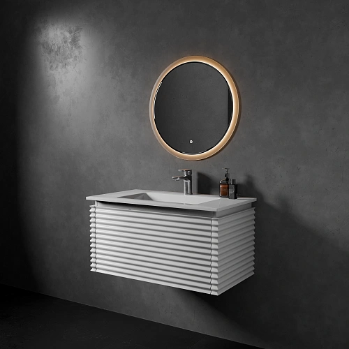 Тумба под раковину ArtDecco Jacqueline 80 AJC08W34S000 подвесная, белый Тумба под раковину ArtDecco Jacqueline 80 AJC08W34S000 подвесная, белый