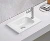 Раковина Gid N3340 71170 встраиваемая сверху белая 40.5x26x10