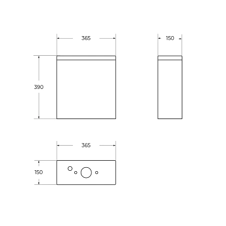 Бачок для унитаза BelBagno Aurora BB8604T Бачок для унитаза BelBagno Aurora BB8604T