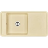 Кухонная мойка Aquaton Беллис 97 1A725132BS290 из литого мрамора, шампань Кухонная мойка Aquaton Беллис 97 1A725132BS290 из литого мрамора, шампань
