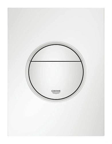 Клавиша смыва GROHE Nova Cosmopolitan S для унитаза, вертикальная, альпин-белый (37601SH0) Клавиша смыва GROHE Nova Cosmopolitan S для унитаза, вертикальная, альпин-белый (37601SH0)