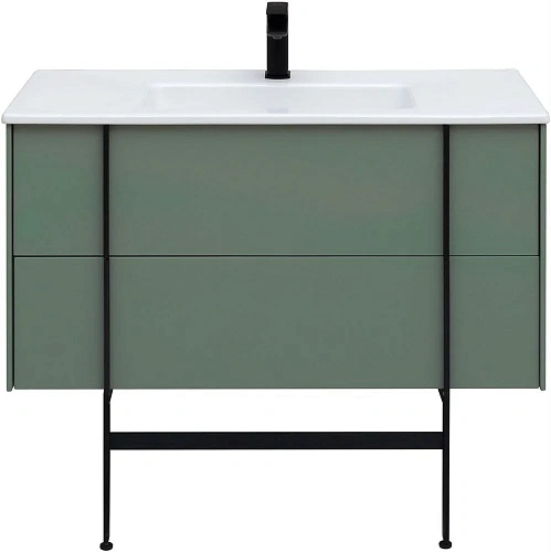 Тумба под раковину Allen Brau Reality 100 1.32007.CGM олива матовый Тумба под раковину Allen Brau Reality 100 1.32007.CGM олива матовый