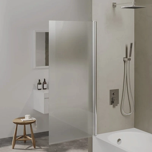 Шторка на ванну BERGES RIVER S 900 матовое стекло 065020 Шторка на ванну BERGES RIVER S 900 матовое стекло 065020