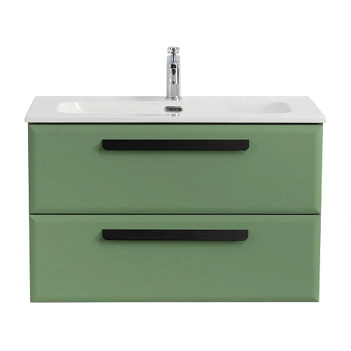 Тумба под раковину CEZARES ECO-CER-N-800-2C-SO-PS-P фисташковый софт 800x457 подвесная Тумба под раковину CEZARES ECO-CER-N-800-2C-SO-PS-P фисташковый софт 800x457 подвесная