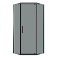 Душевой уголок Niagara Eco NG-1009-14DT (90x90x190) трапеция, распаш, профиль черный, стекло тонированное (4мм) Душевой уголок Niagara Eco NG-1009-14DT (90x90x190) трапеция, распаш, профиль черный, стекло тонированное (4мм)