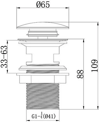 Смеситель для раковины Caprigo ADRIA-UNO 02-524-CRM Смеситель для раковины Caprigo ADRIA-UNO 02-524-CRM
