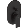 Картинка анонса товара «смеситель для ванны hansgrohe vernis shape 71458670, матовый черный»