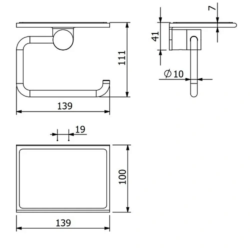 Держатель туалетной бумаги Kludi VELA R 5897153 белый матовый Держатель туалетной бумаги Kludi VELA R 5897153 белый матовый