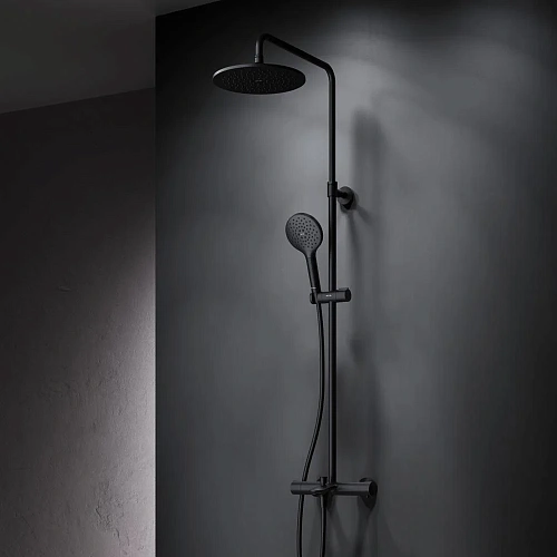 Душевая система AM.PM Like F0780522 с термостатом, верхний душ d 220 мм Душевая система AM.PM Like F0780522 с термостатом, верхний душ d 220 мм